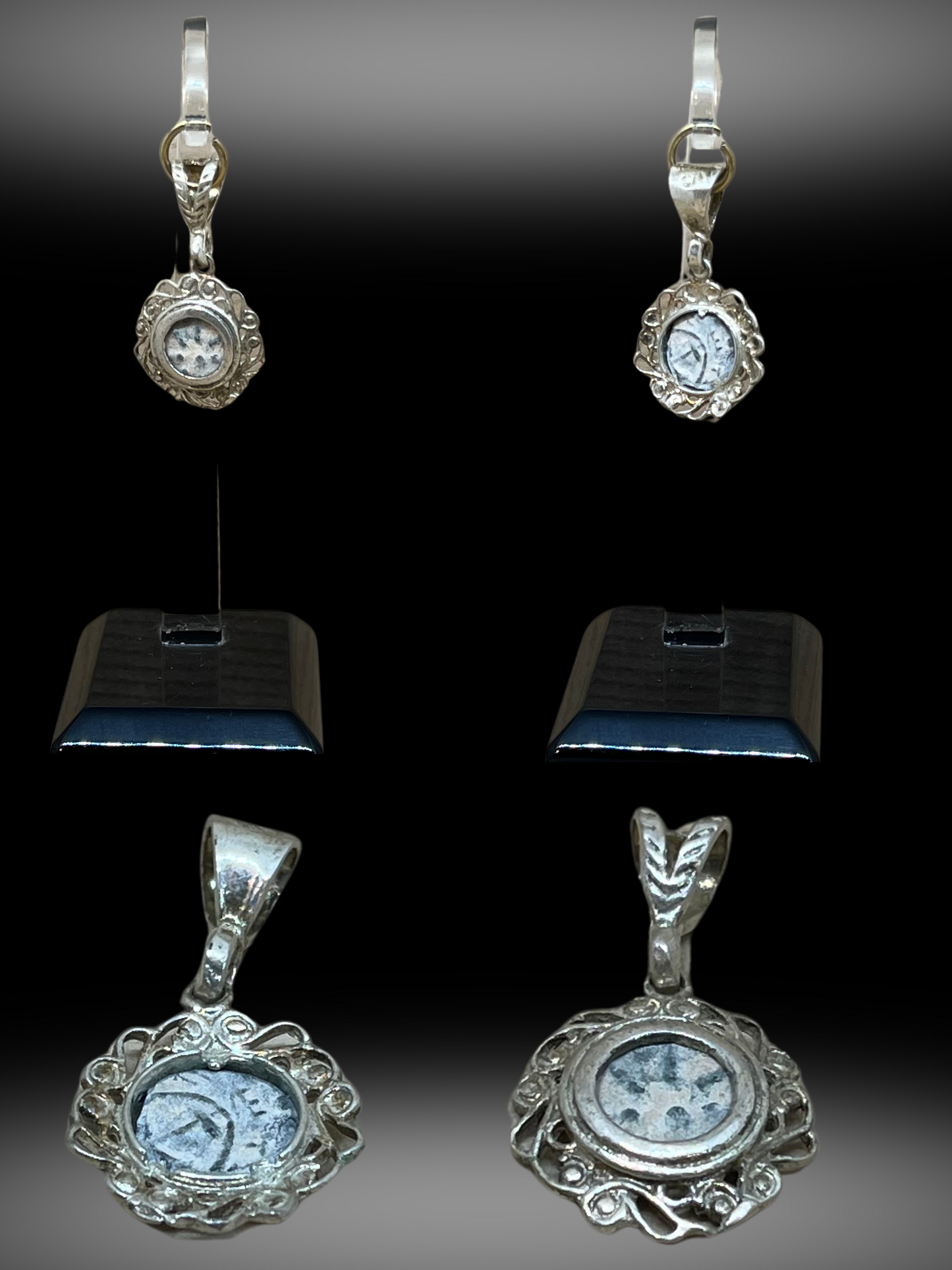Widow's Mite Coin in Sterling Silver Pendant