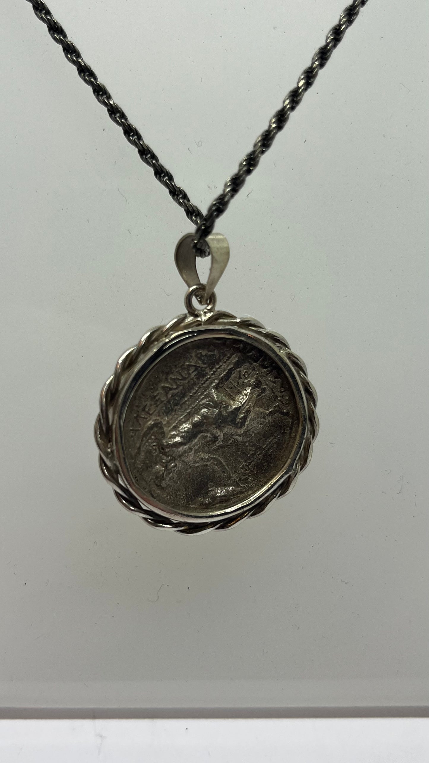 Legacy of Alexander: Tetradrachms of Alexander the Great in Sterling Silver Pendant