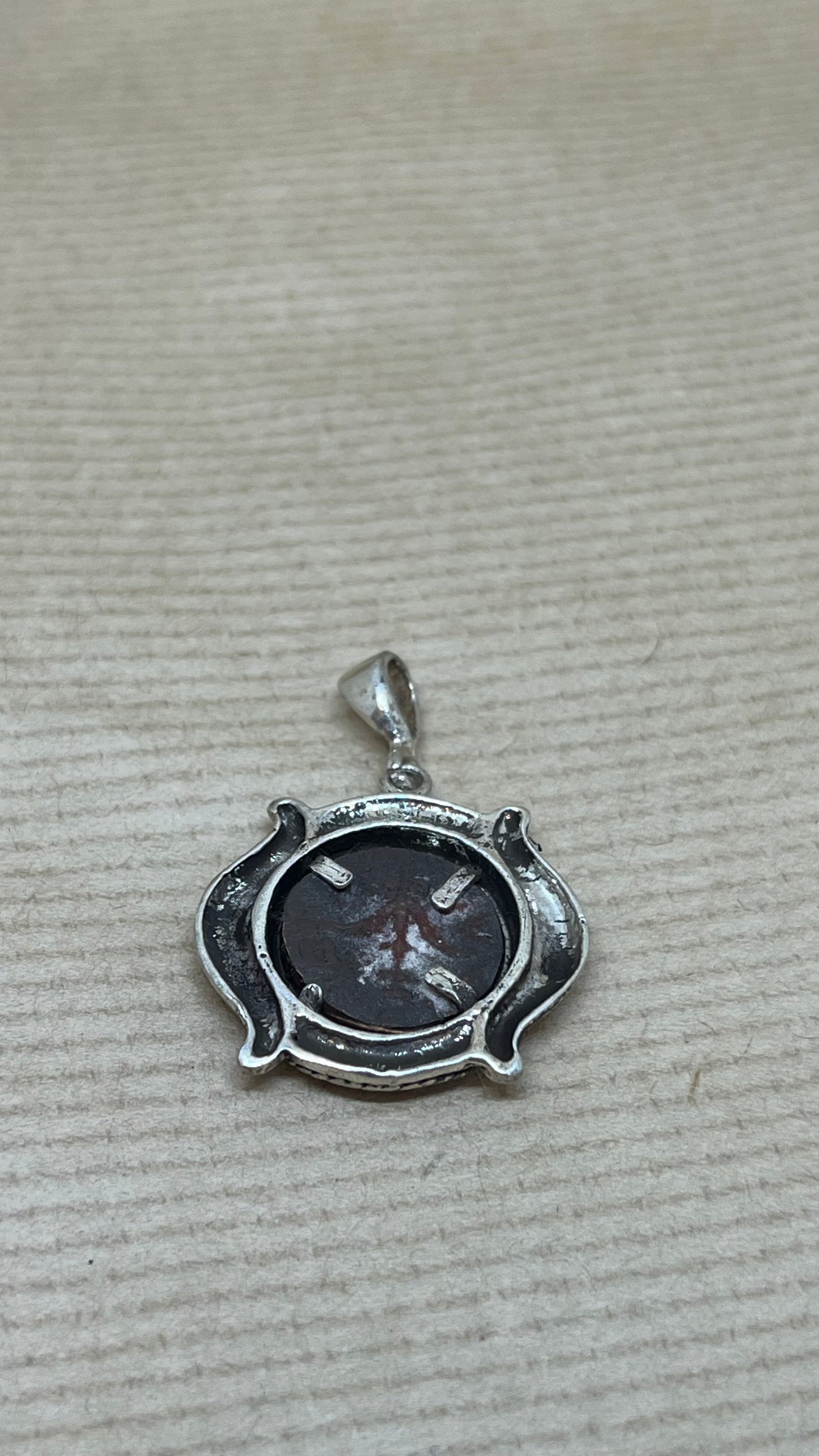 Widow's Mite Coin in Sterling Silver Pendant