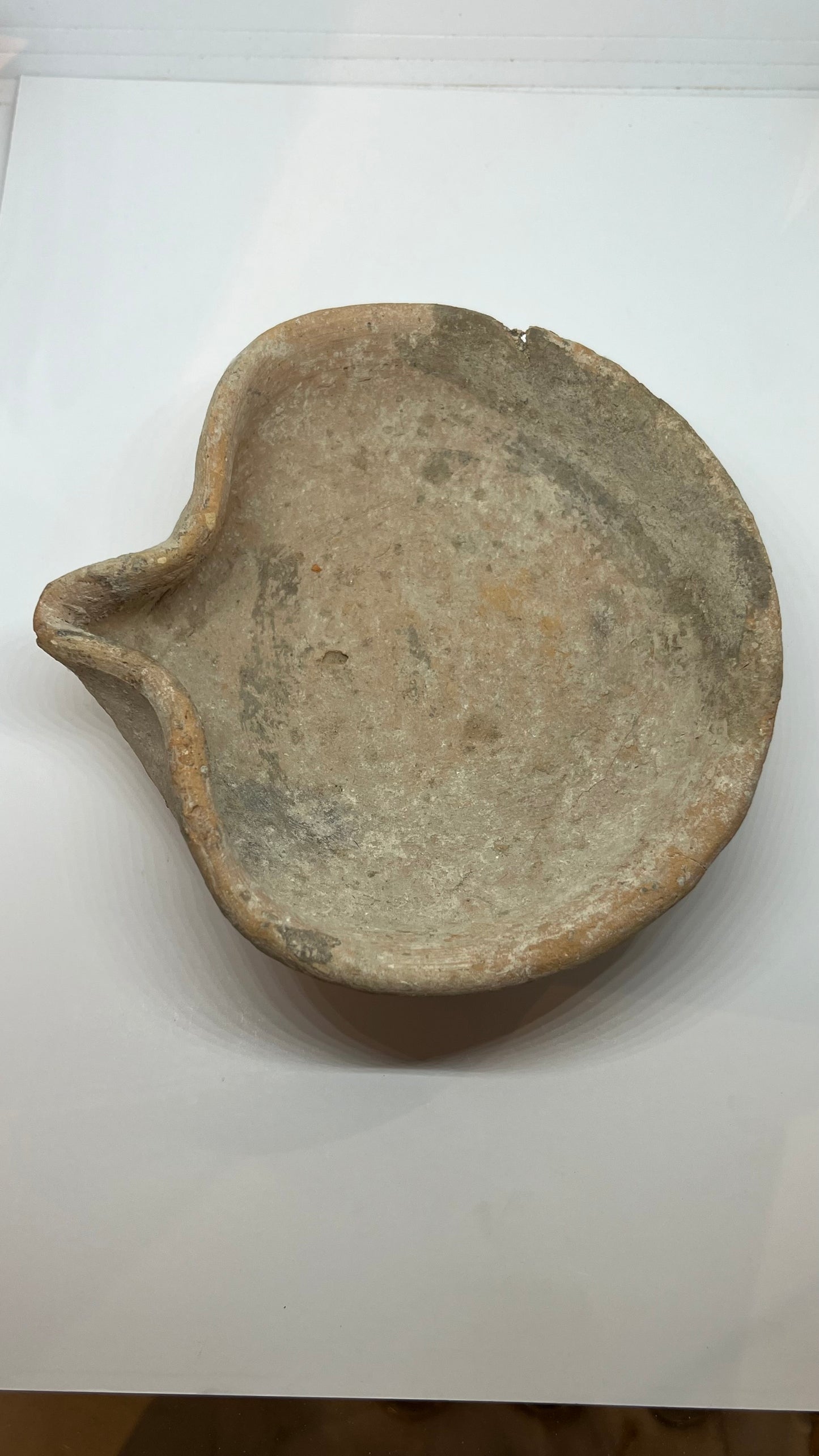 Authentic Ancient Iron Age Oil Lamp