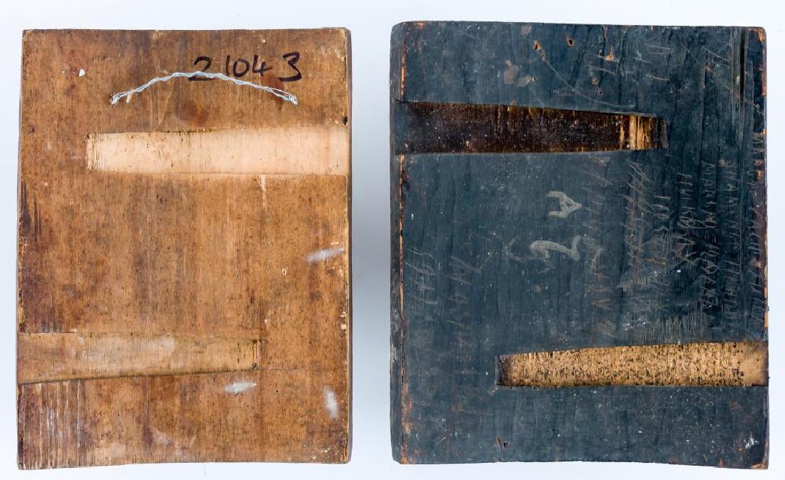 Two Russian icons of St. Prophet Elijah and Mother of Sign. 19th Century.