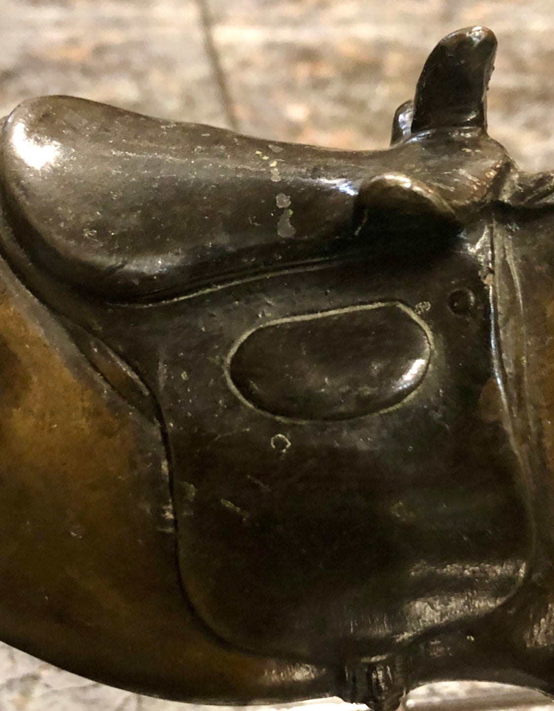 A Horse, Bronze Statue.