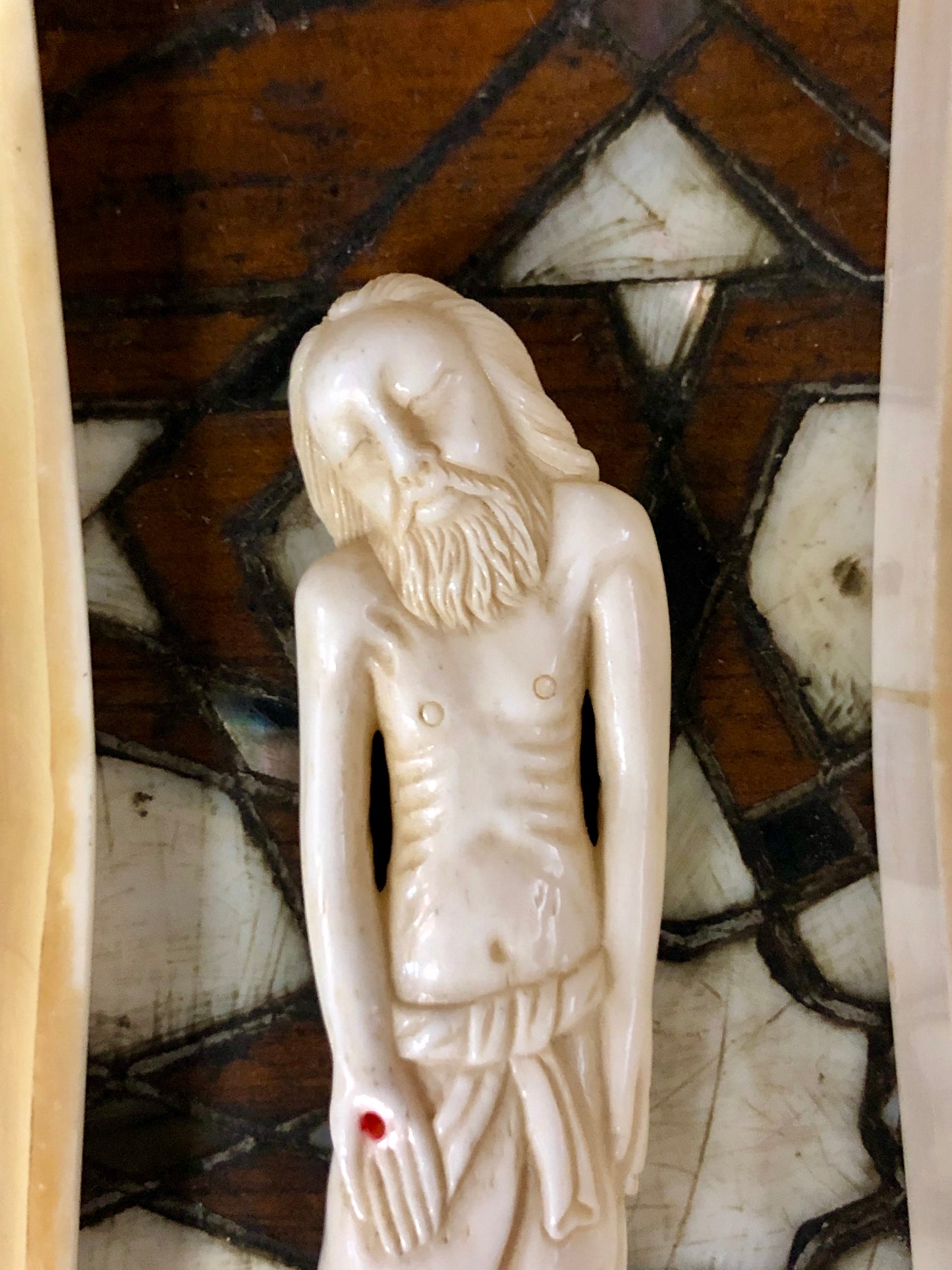 The Tomb of Jesus Christ, painted and sculptured on Ivory. Early 17th Century.