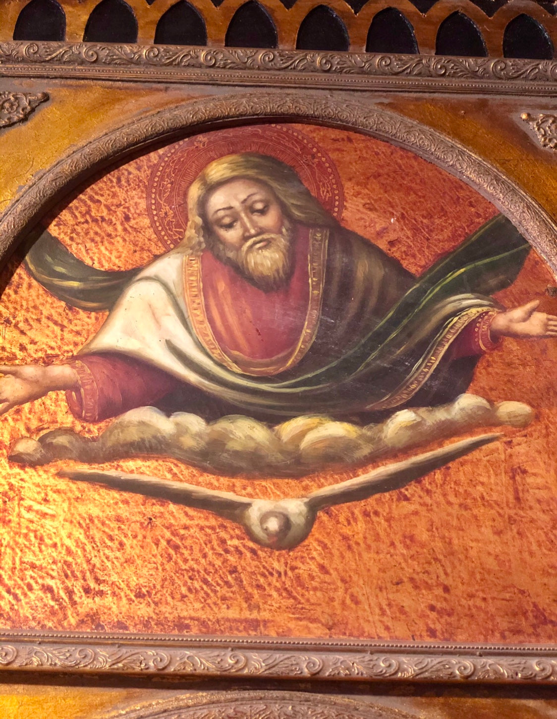 Mother of God, Armenian Icon, Jerusalem. Middle 19th Century.