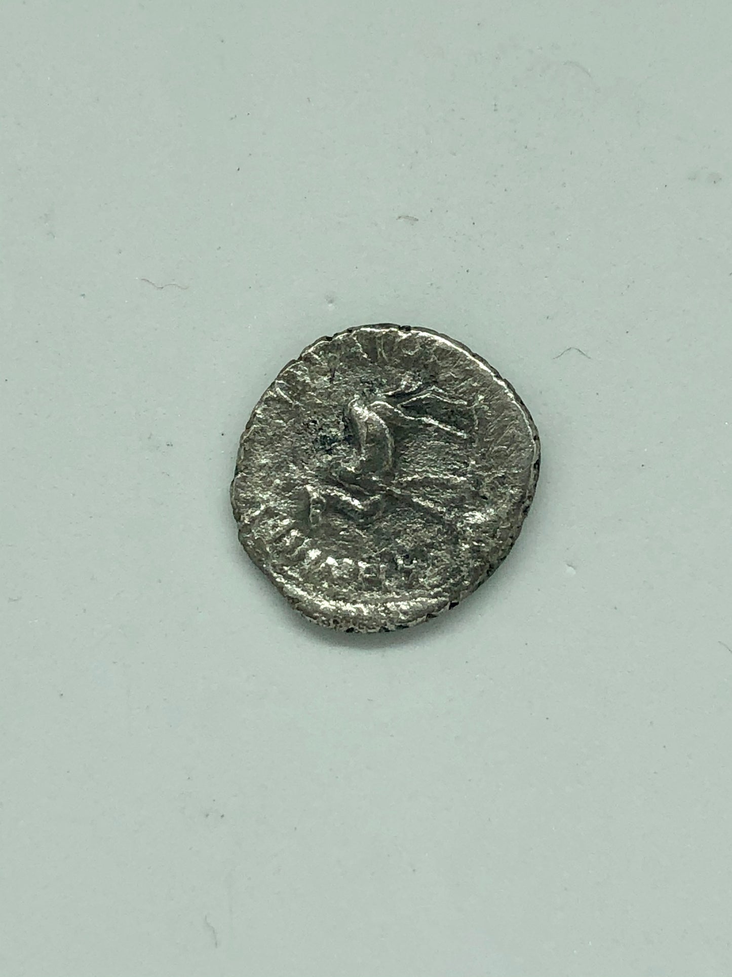Silver Roman Denarius, ancient coin. 63 B.C./ 330 A.D.
