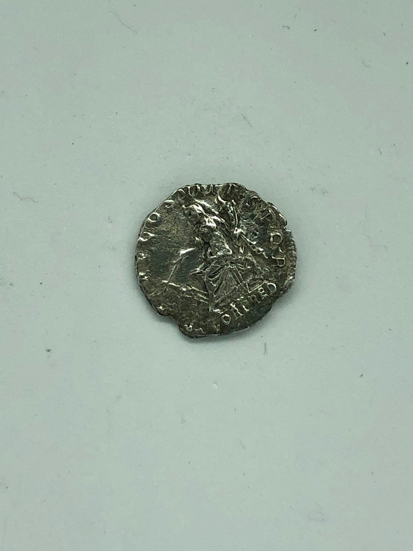 Silver Roman Denarius, ancient coin. 63 B.C./ 330 A.D.