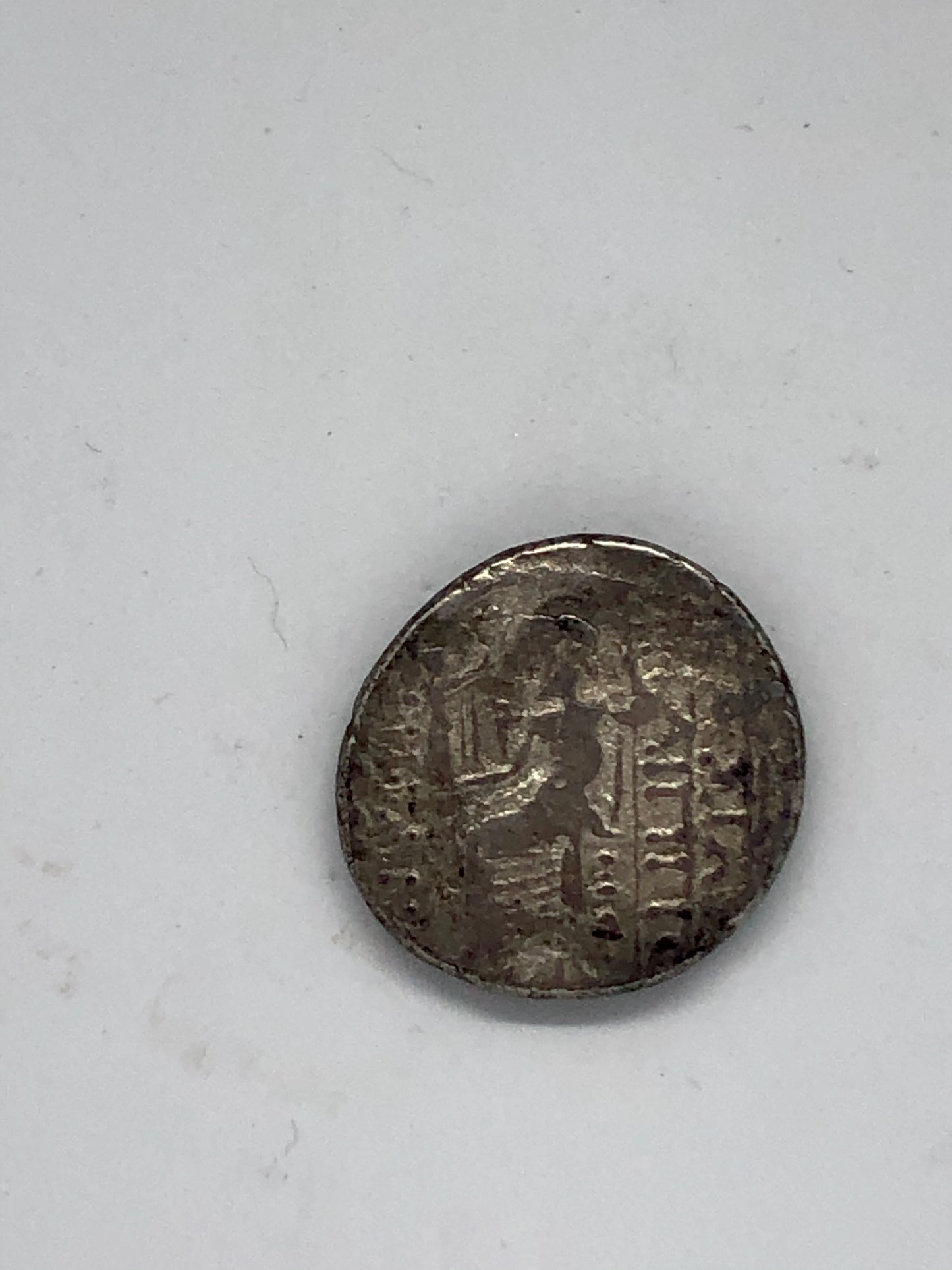 Alexander The Great, full Drachma, ancient coin.