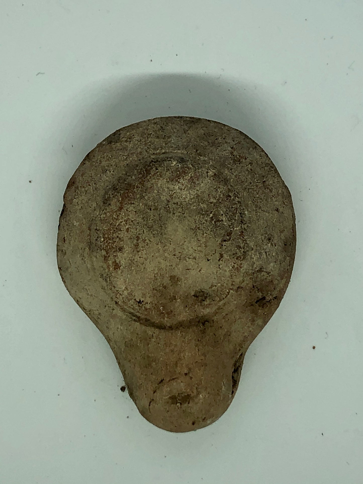 A Roman Wedding Oil Lamp, ancient Pottery. 63 BC.