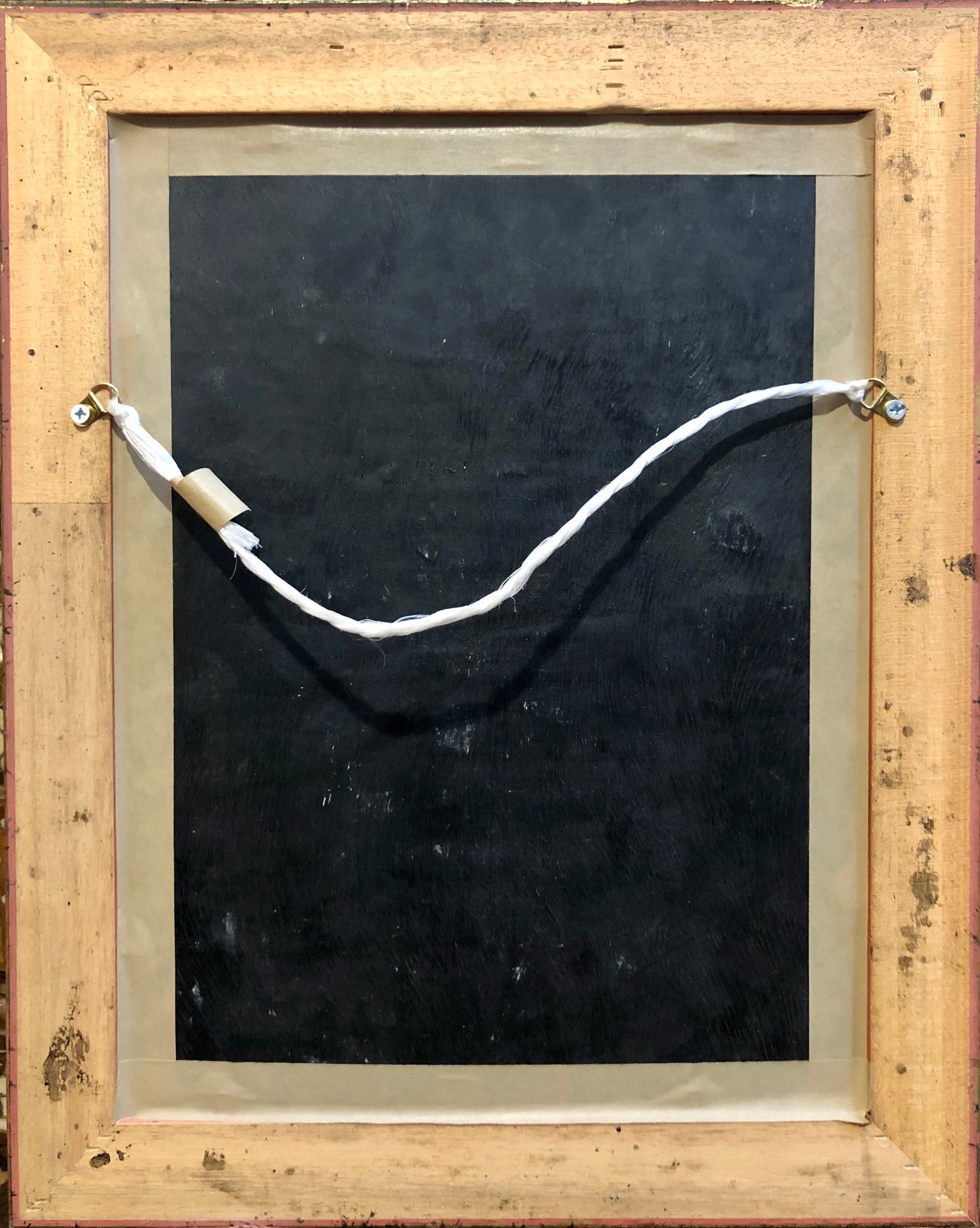 A mother of a child, handmade Oil Painting.