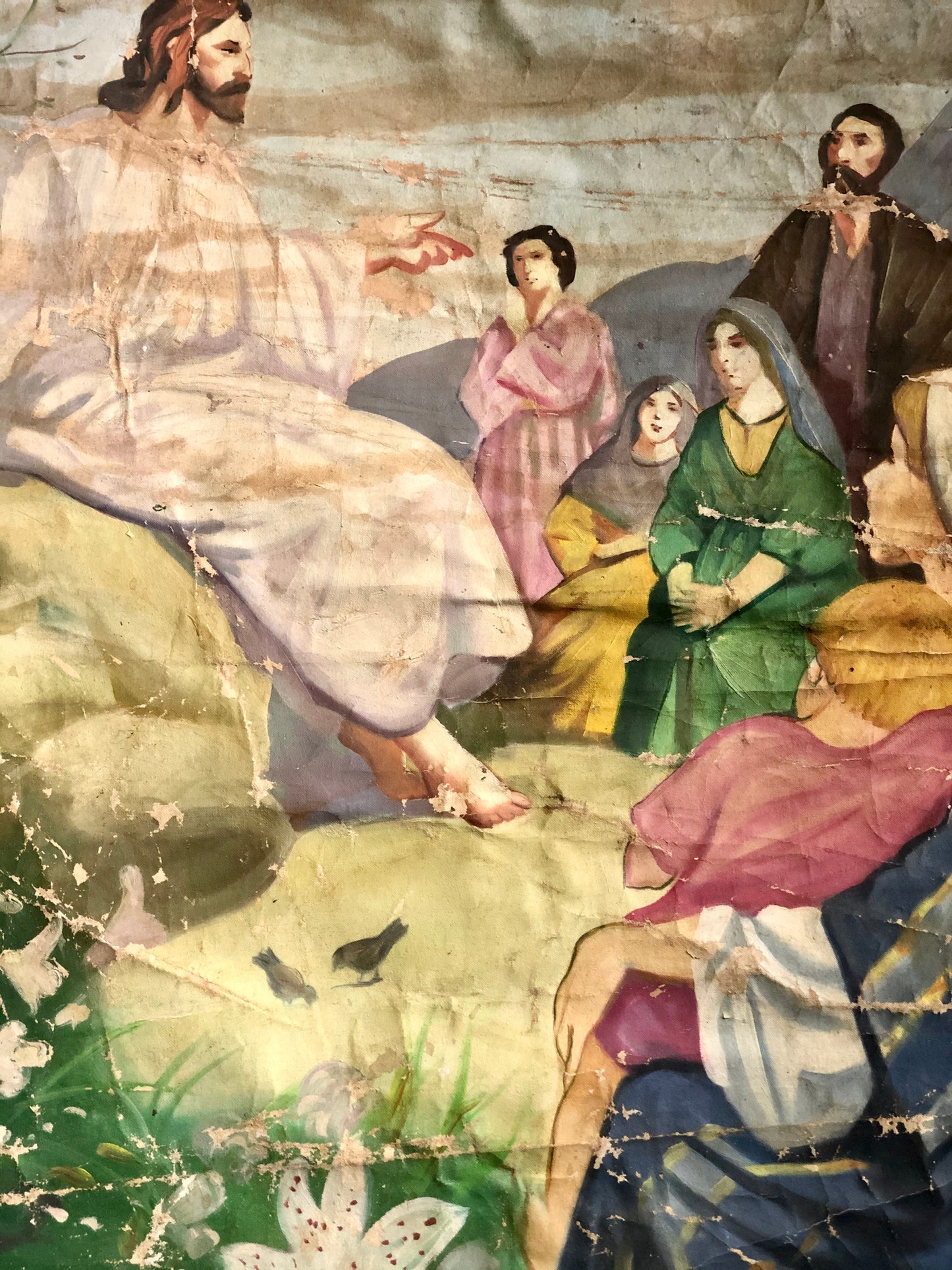 Jesus Christ, handmade Oil Painting.