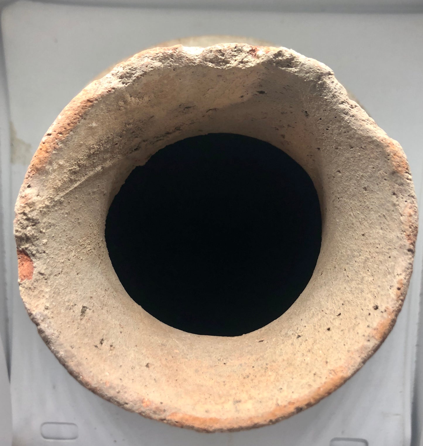 A Middle-Bronze-age Cooking Pot, Ancient Pottery. 1500 BC.