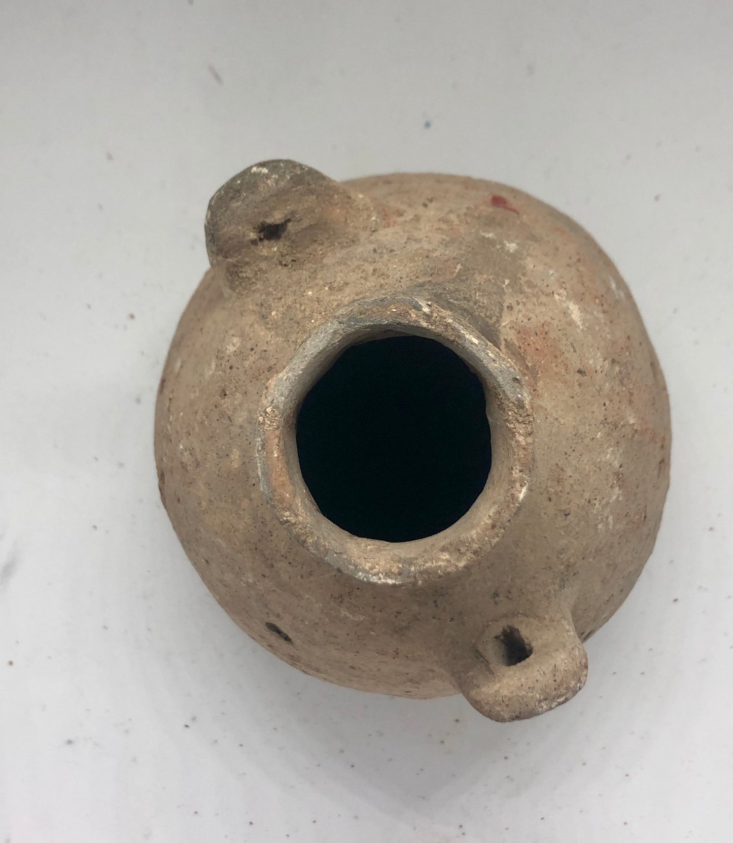 A Chalcolithic Cooking Pot, Ancient Pottery. 4000 BC.