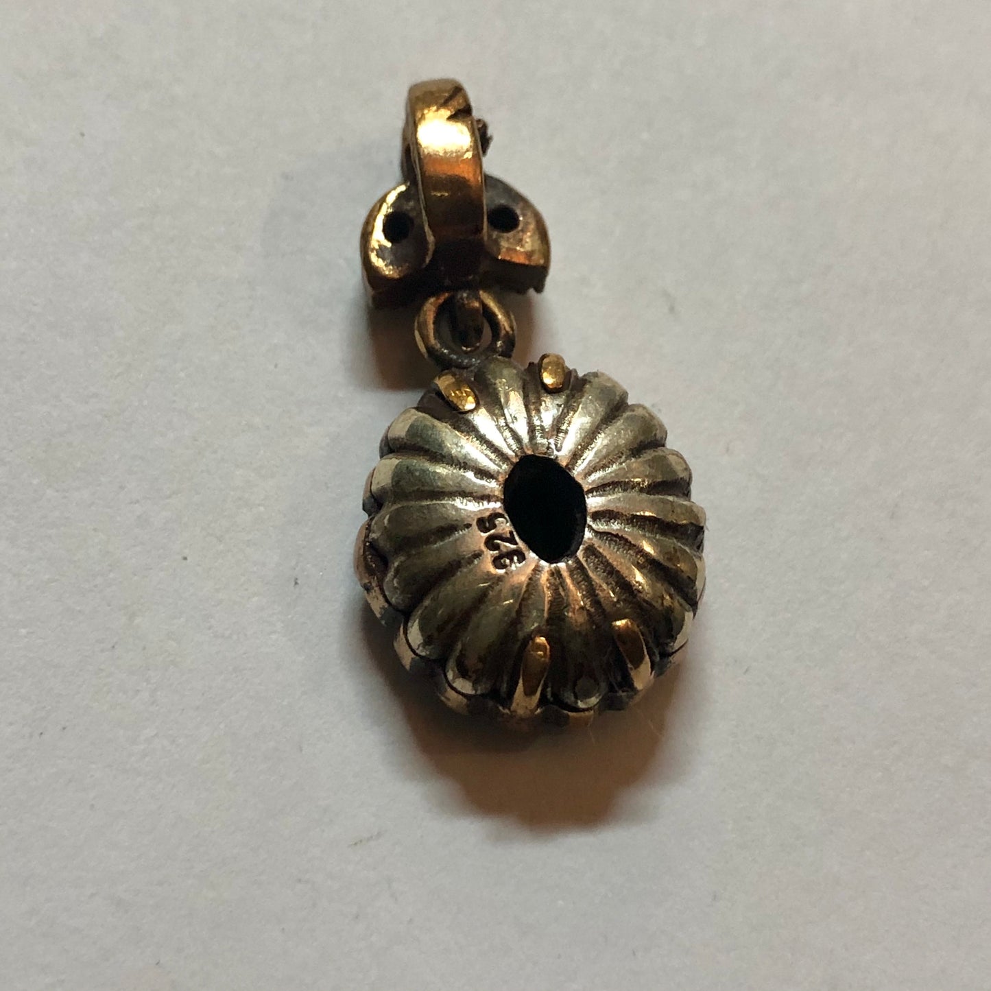 A 925 Silver ring with Sapphire stones.