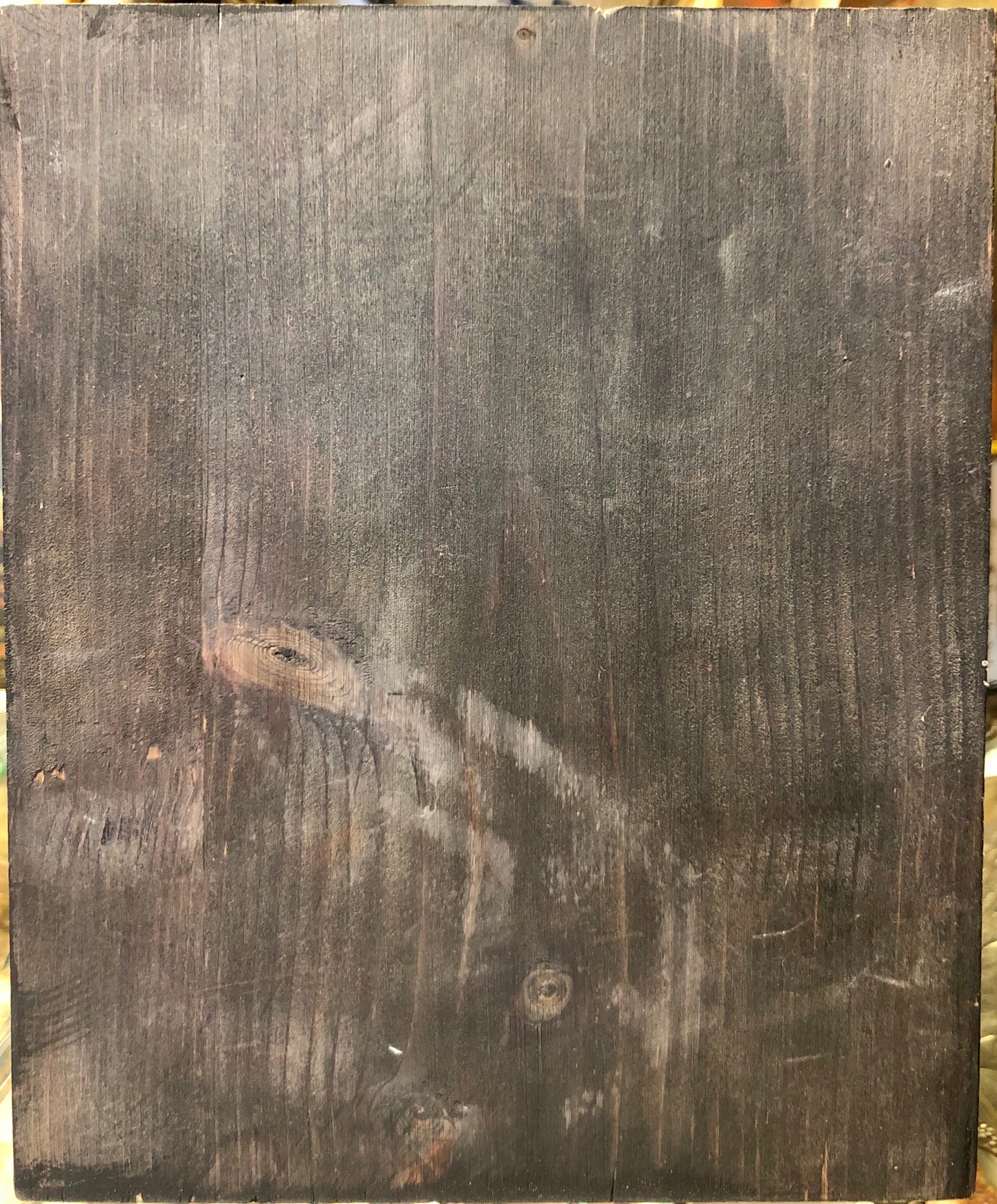 St. John the Baptist, handmade Russian Icon, 20th Century.