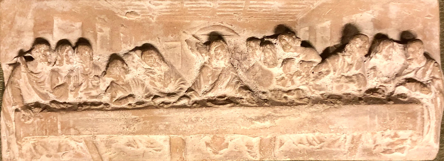 A Statue of The Last Supper.