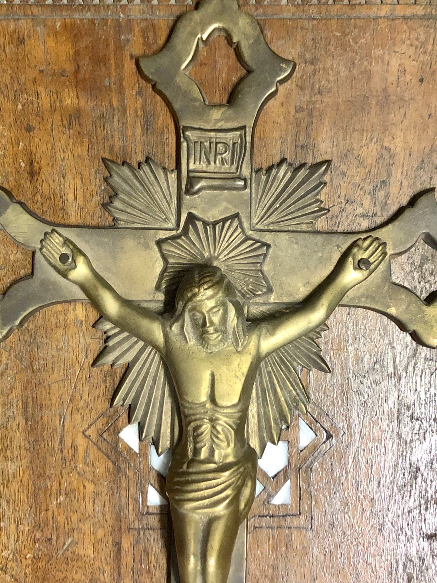 Bronze Cross. 18th Century.