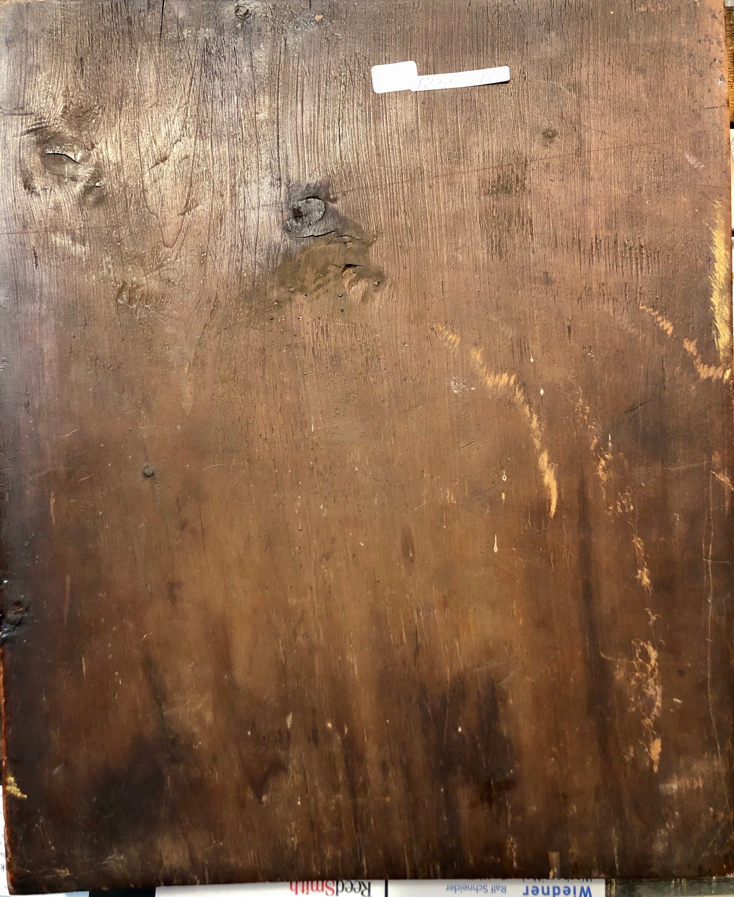 The Seven Sleepers, a handmade Russian icon, late 18th early 19th Century.