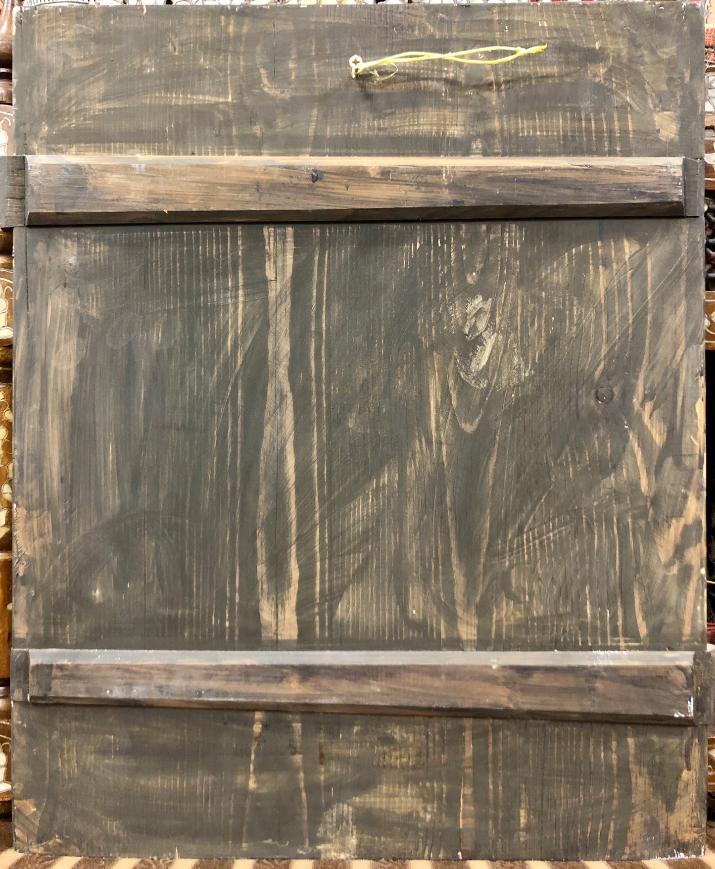 Diesis, a handmade Russian icon, late 19th early 20th Century.