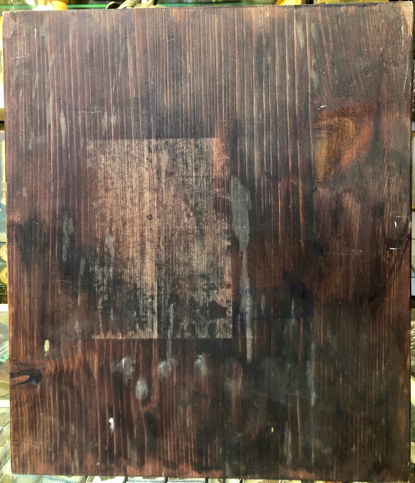 A Russian Icon of Annunciation, handmade of the 20th Century.