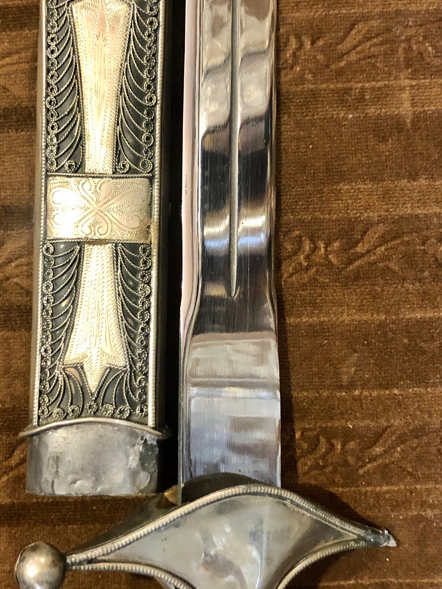 Crusader Silver Sword. 260 years old.