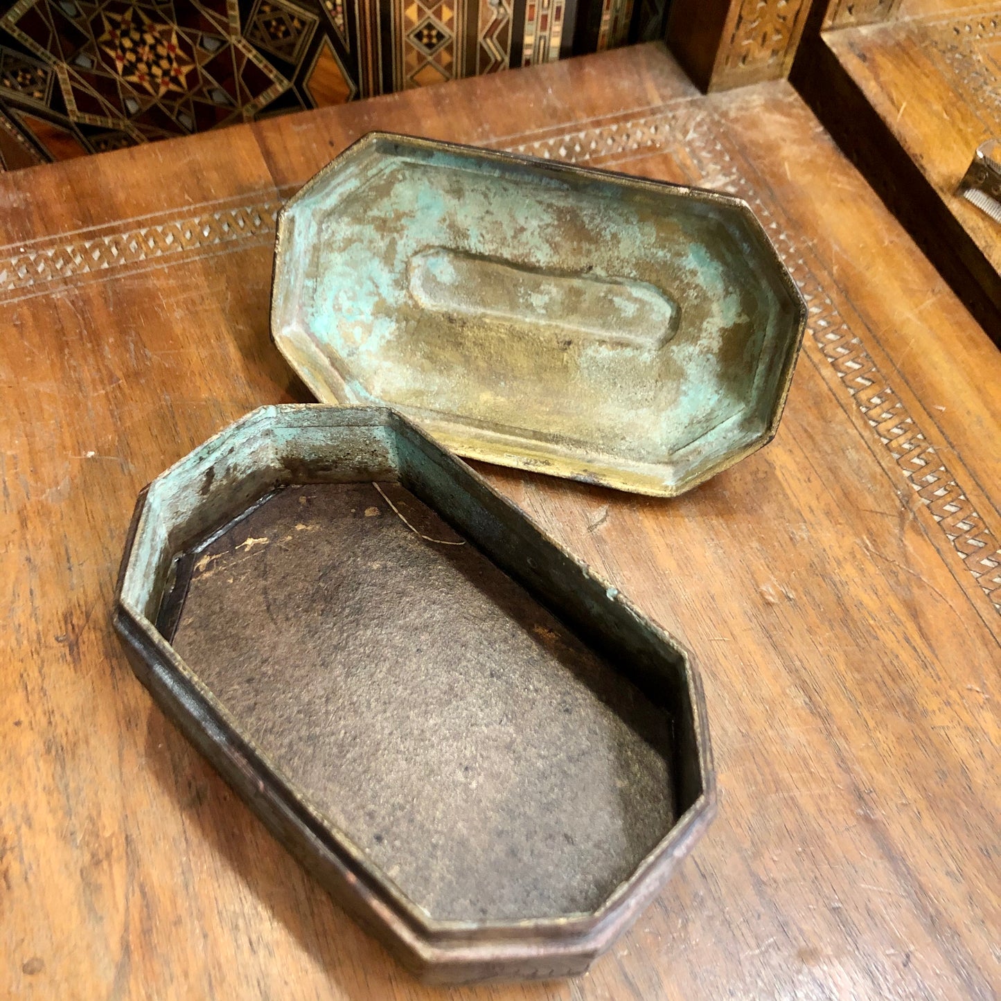 A Copper Box. 100 Years Old.