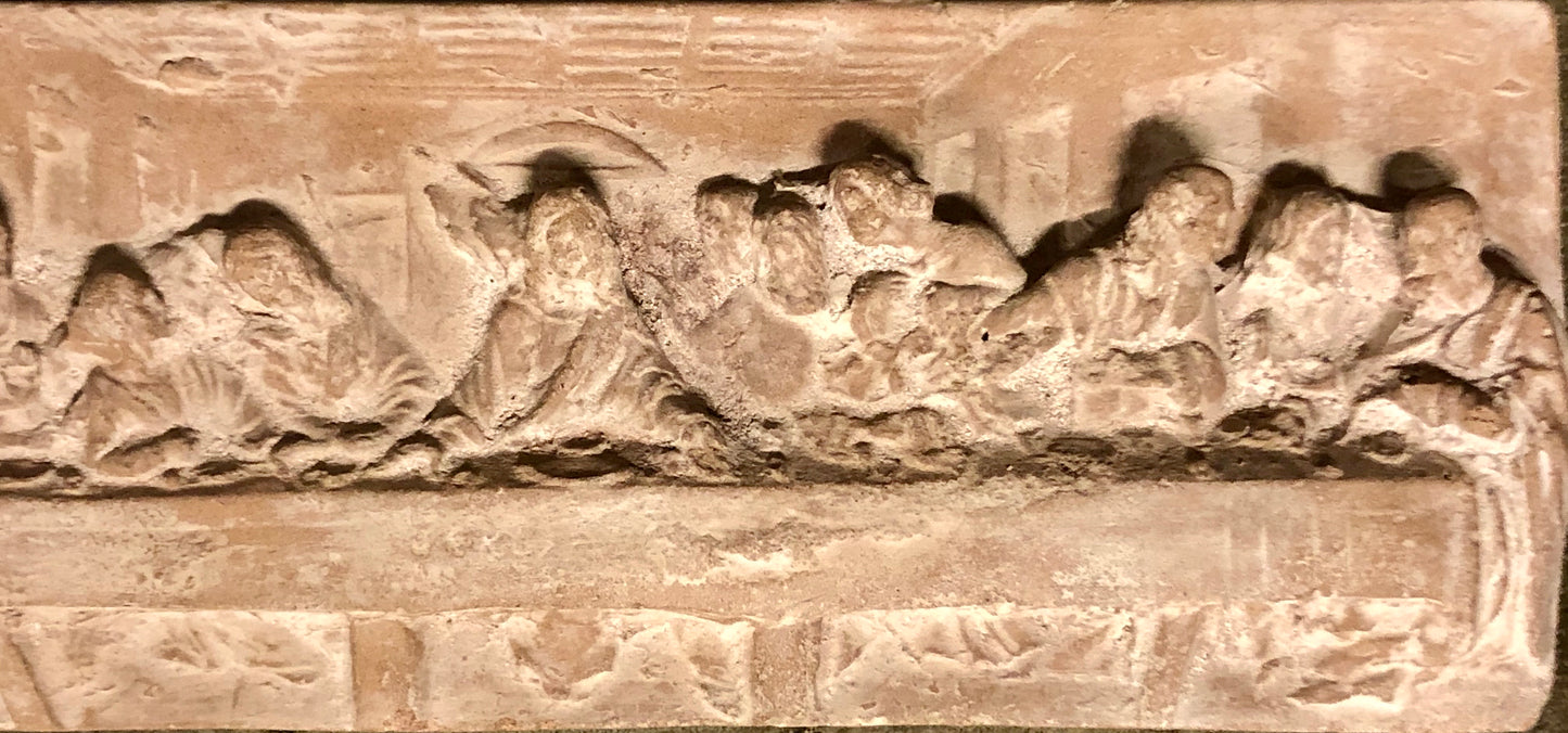 A Statue of The Last Supper.