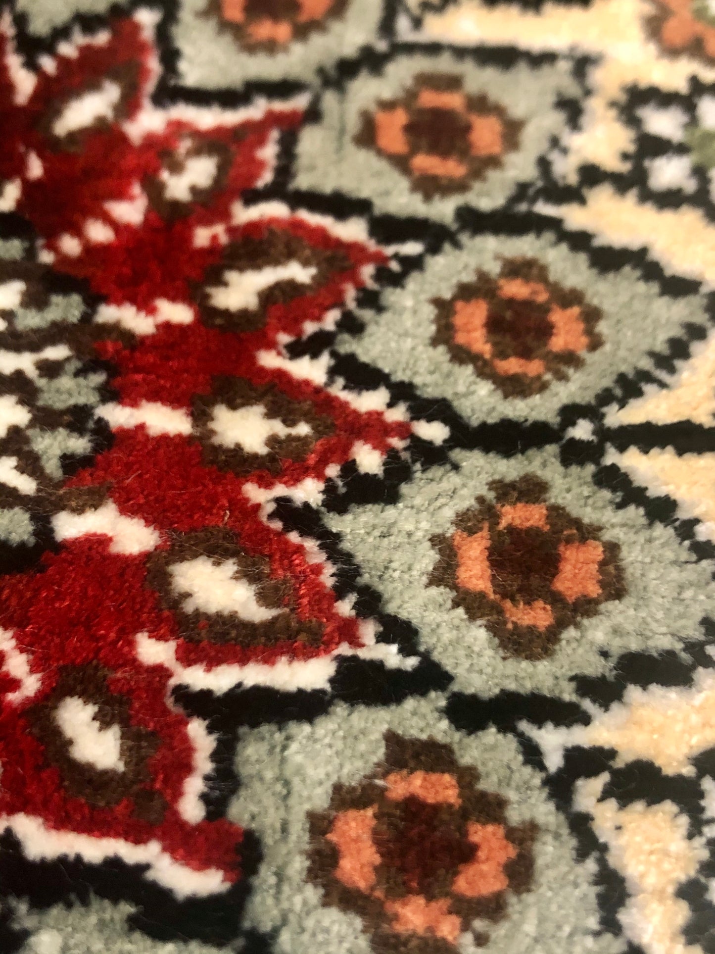 Persian Qom handmade silk on silk Carpet.