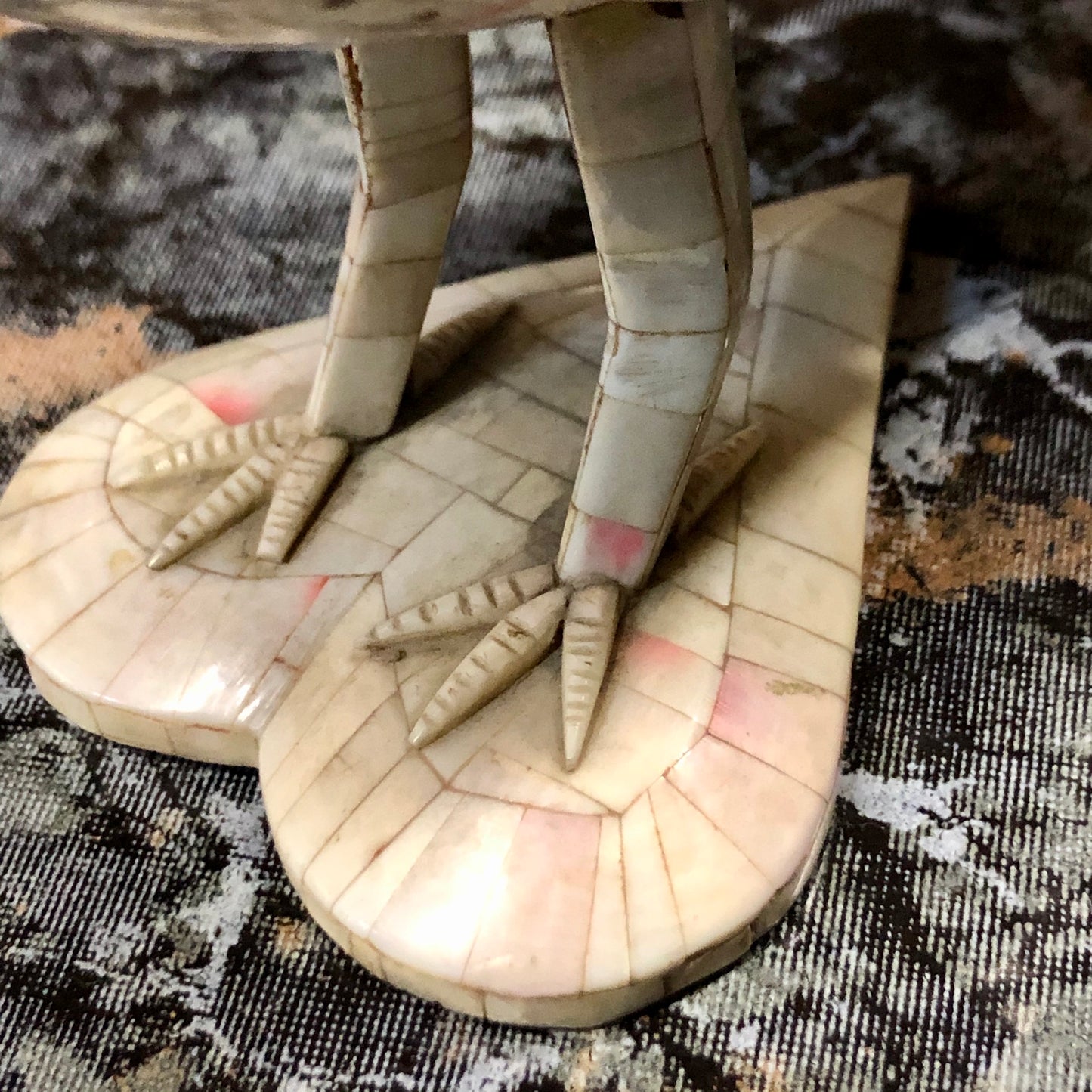 A Bird made out of pure Ivory. 80 years old.