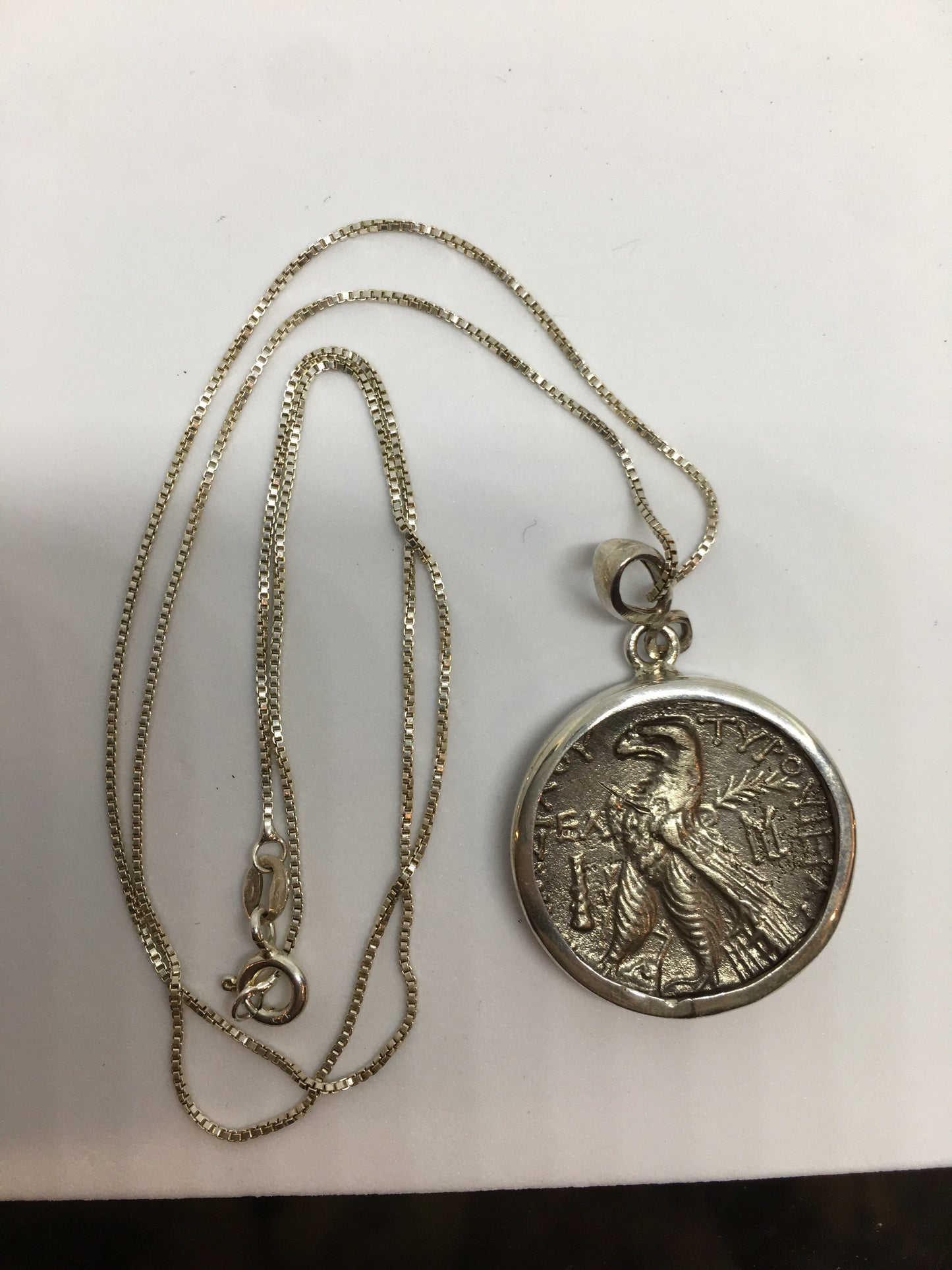 Tyre shekel coins pendants sterling silver 925
