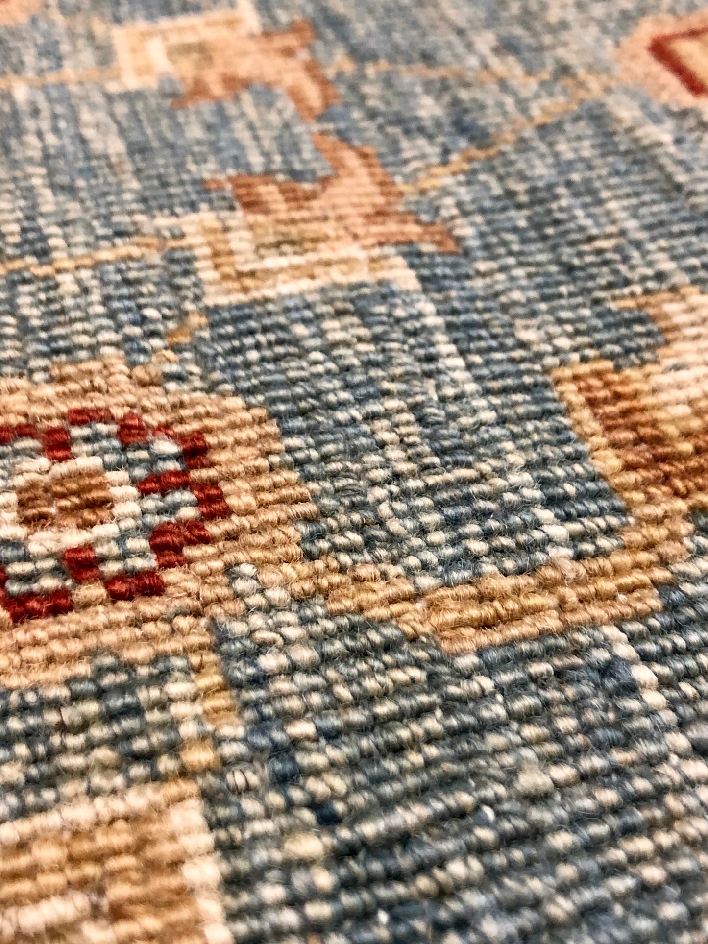 A handmade Iranian Ziegler Wool Carpet.