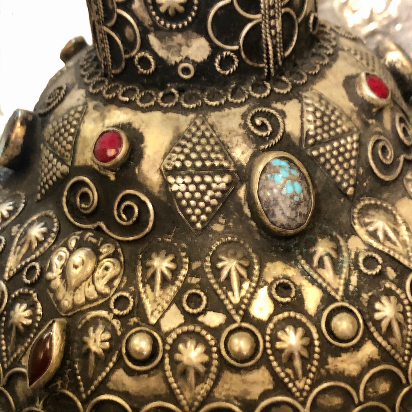 The Jewish Pommel. Silver Statue.