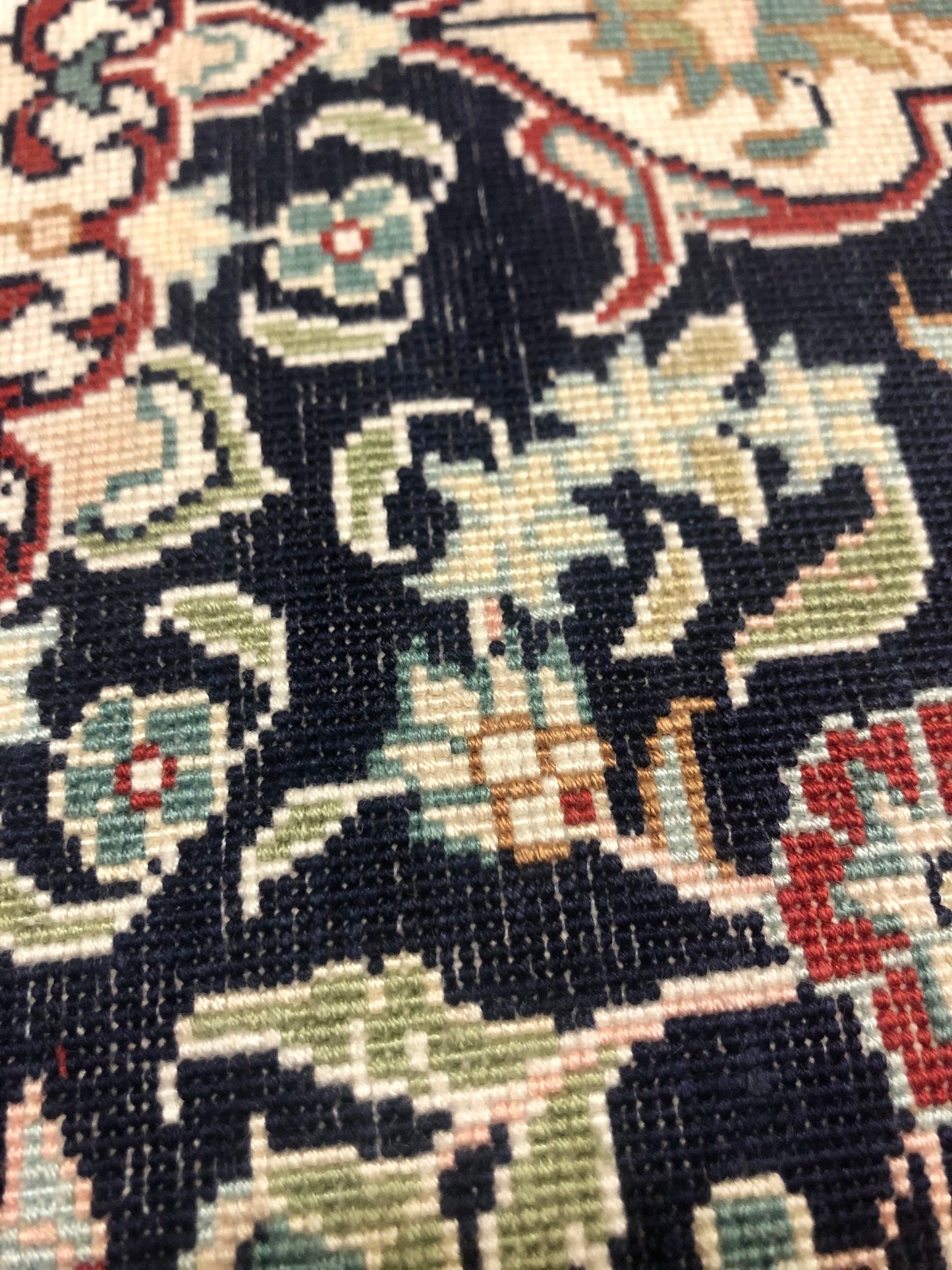 Persian Qom handmade silk on silk Carpet.