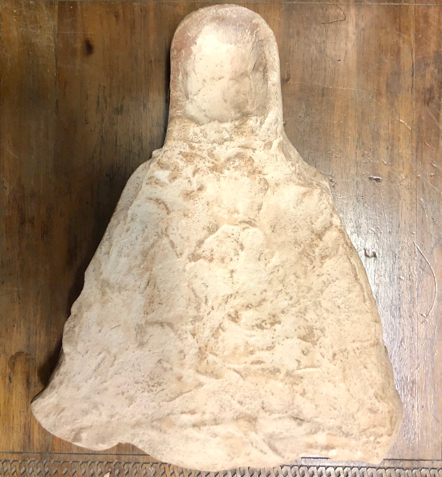 A Statue of Our Mother of God.