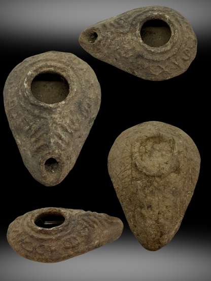 Authentic Ancient Byzantine Oil Lamp