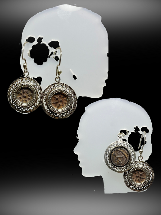 Widow's Mite 925 Silver Earrings