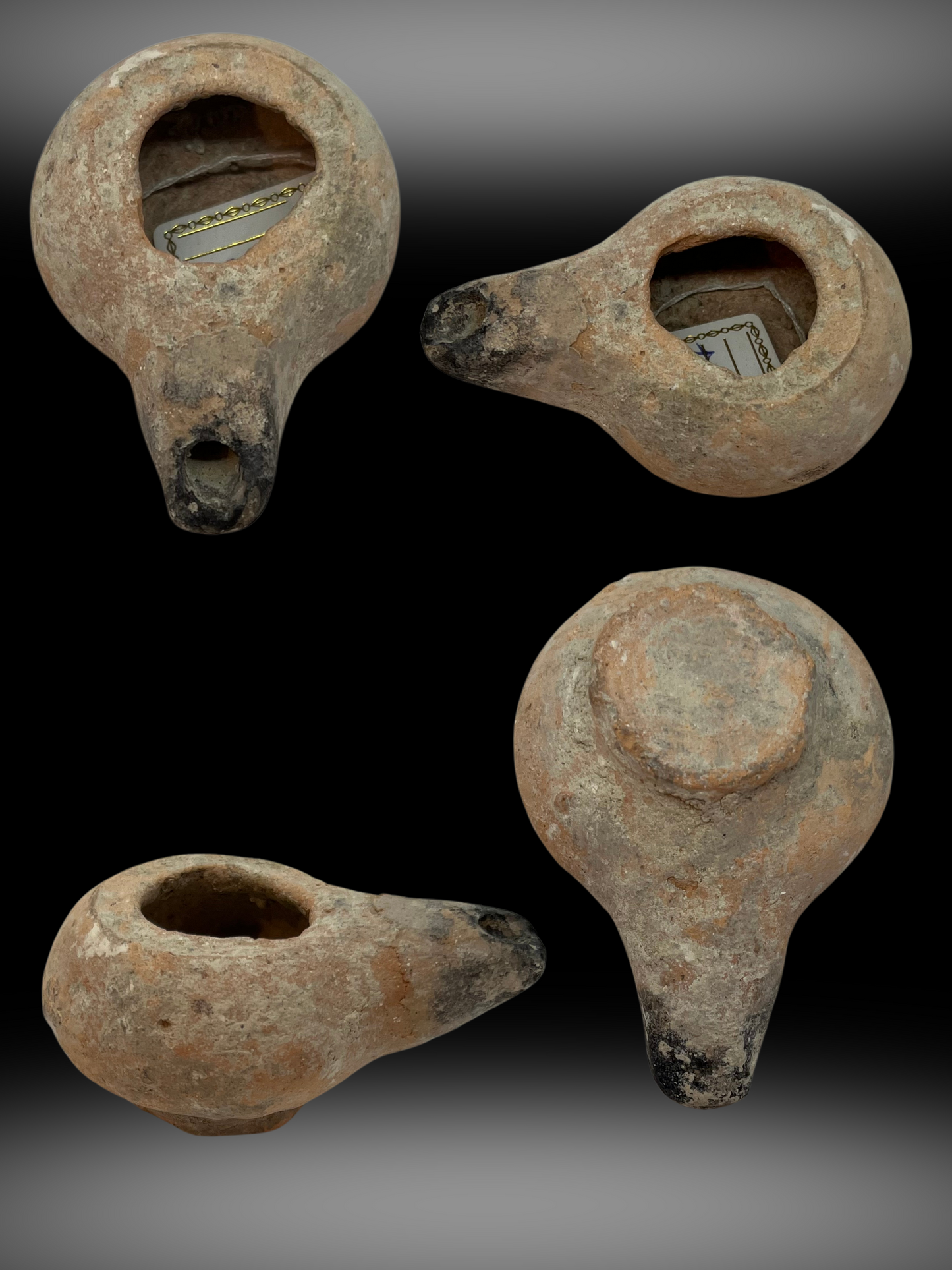 Authentic Ancient Hellenistic Oil Lamp