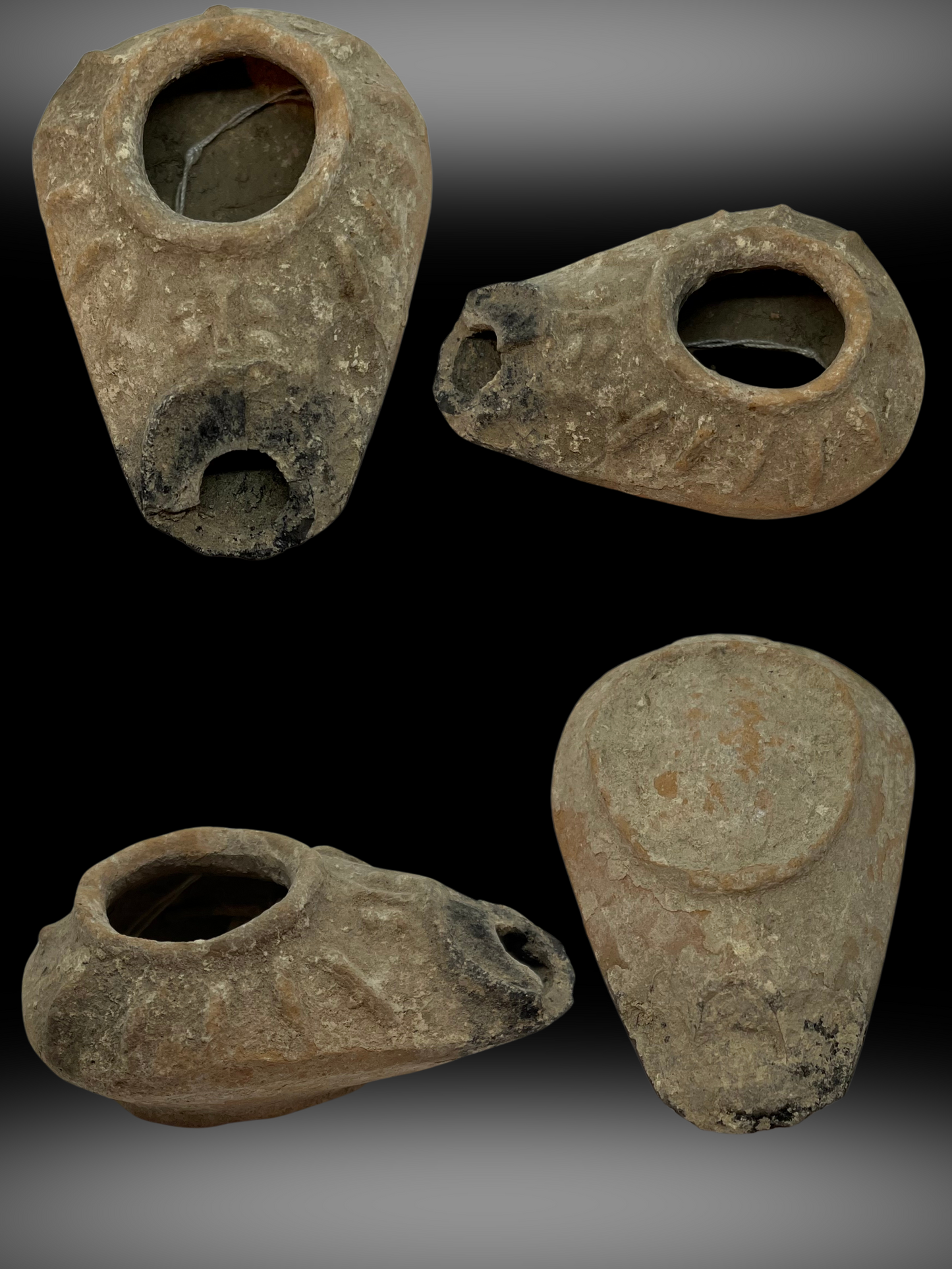 Authentic Ancient Byzantine Oil Lamp