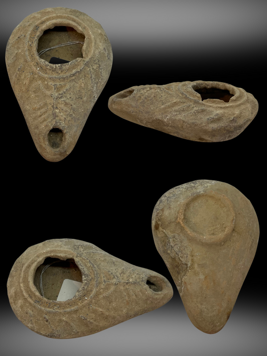 Authentic Ancient Byzantine Oil Lamp