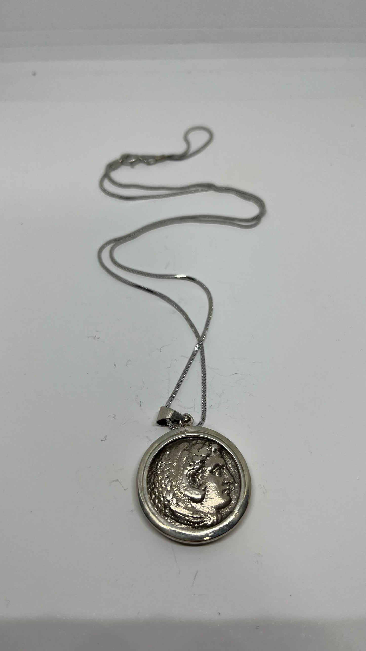 Legacy of Alexander: Tetradrachms of Alexander the Great in Sterling Silver Pendant