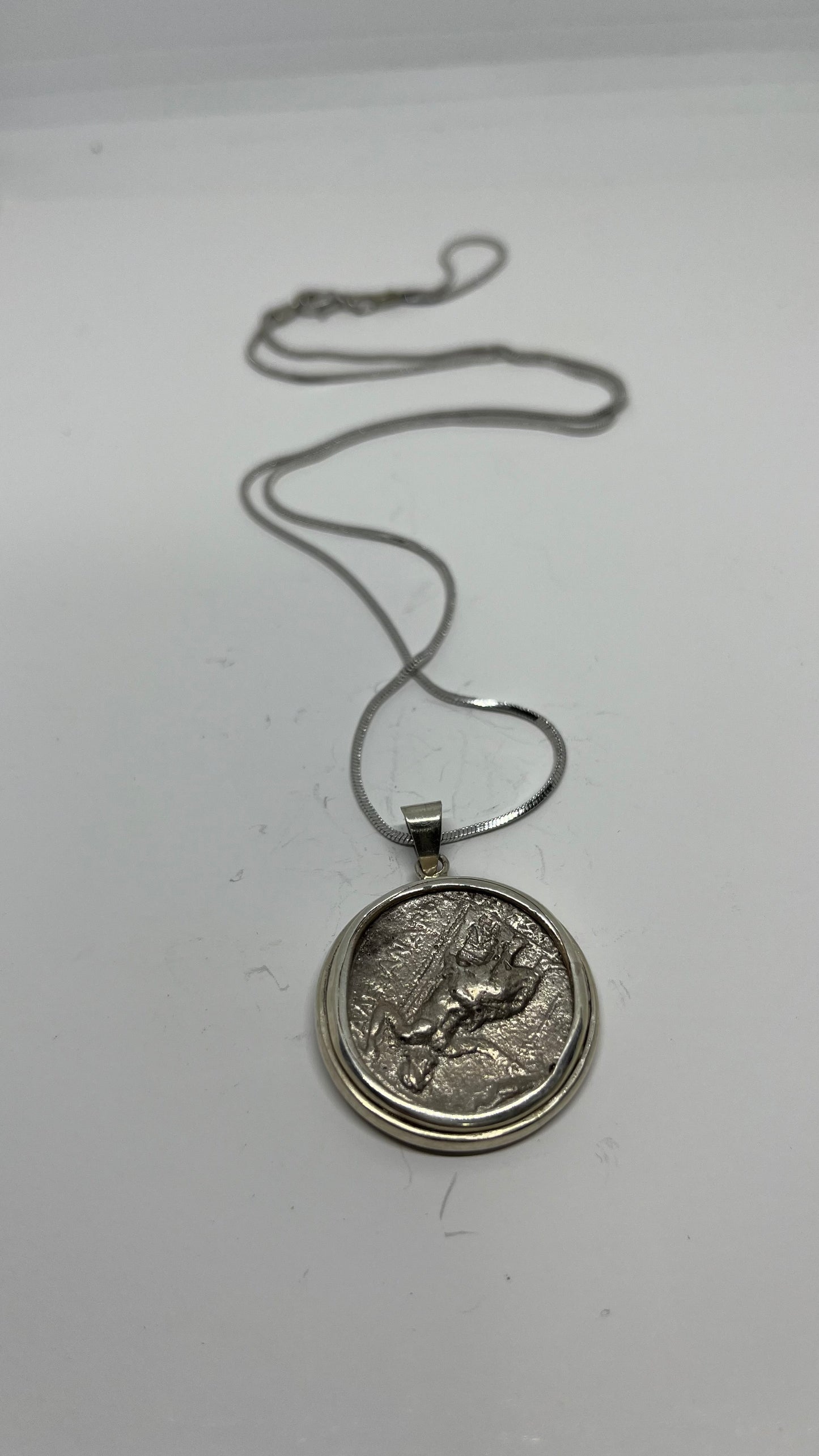 Legacy of Alexander: Tetradrachms of Alexander the Great in Sterling Silver Pendant