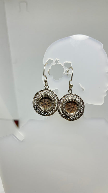 Widow's Mite 925 Silver Earrings