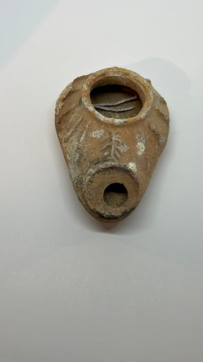 Authentic Ancient Byzantine Oil Lamp