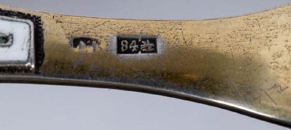ELEVEN PIECES OF IMPERIAL RUSSIAN PERIOD SILVER