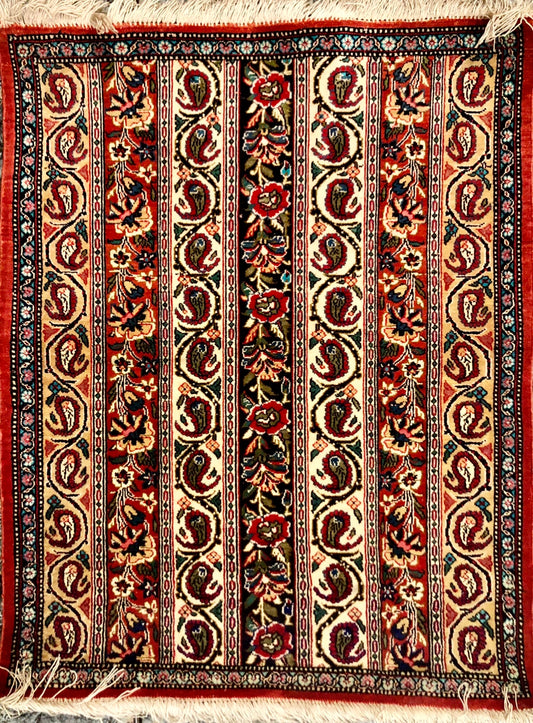 Persian Qom handmade silk on silk  special carpet.