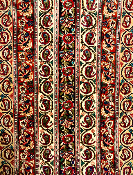 Persian Qom handmade silk on silk  special carpet.