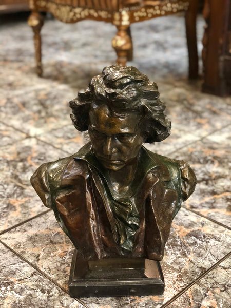 Ludwig Van Beethoven ,Bronze Statue.