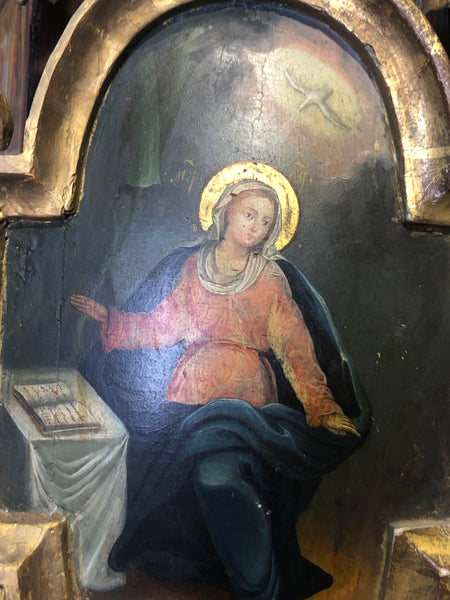 Virgin Mary with St. John the Evangelist.