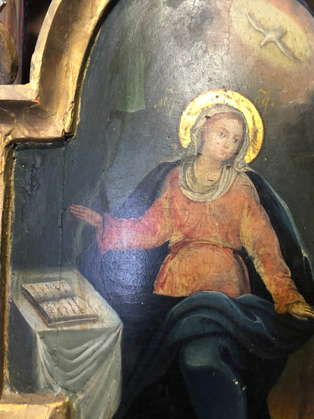 Virgin Mary with St. John the Evangelist.