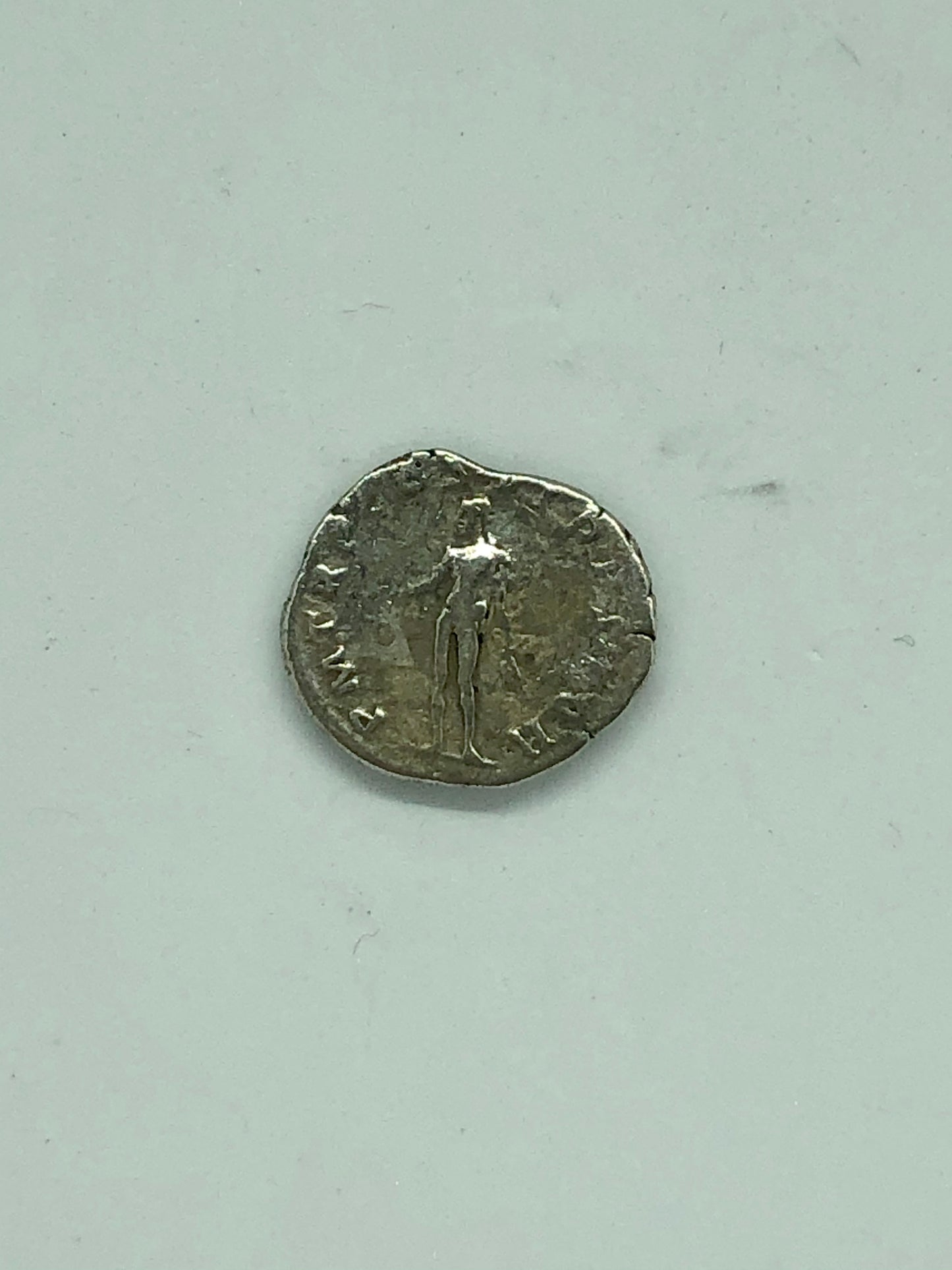 Silver Roman Denarius, ancient coin. 63 B.C./ 330 A.D.