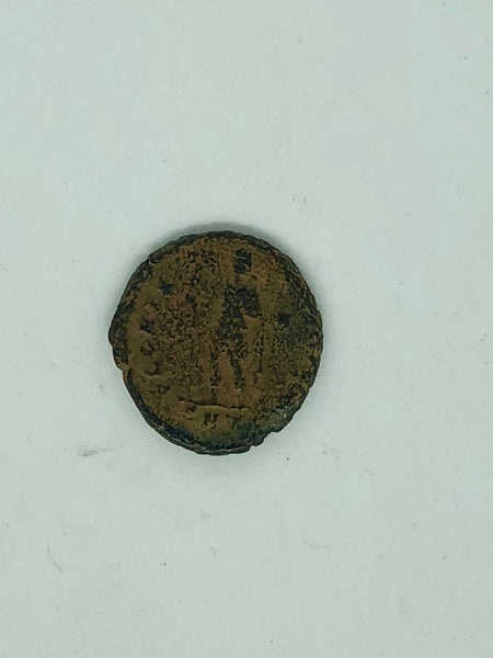 Roman Bronze Denarius, ancient coin. 63 B.C./ 330 A.D.